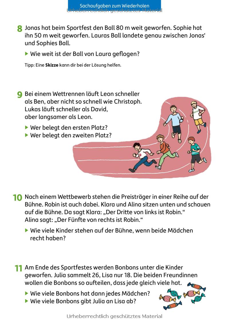 Mathe 4. Klasse - Textaufgaben - Image 5