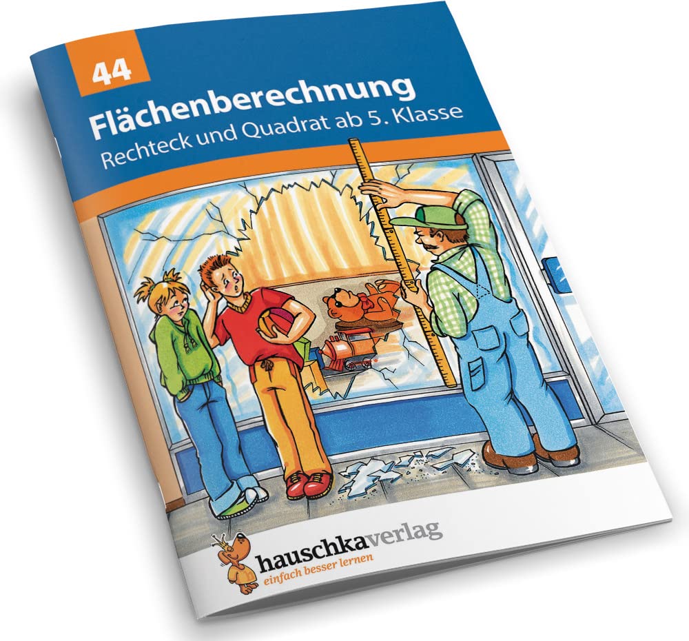 Flächenberechnung - Umfang und Fläche von Rechteck und Quadrat ab 5. Klasse - Image 2