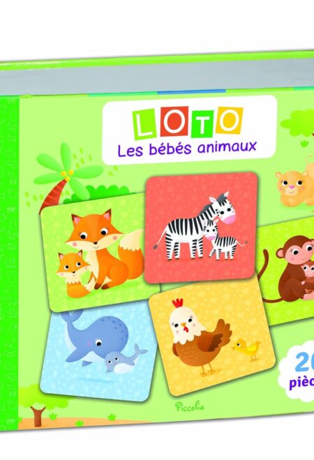 Le loto des bébés animaux