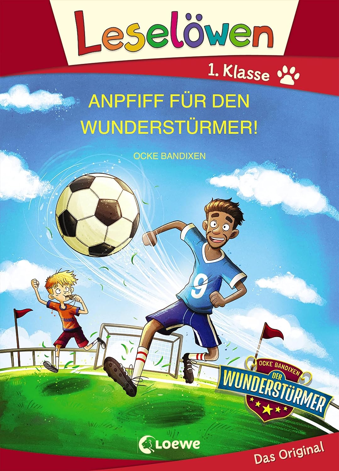 Leselöwen 1. Klasse - Anpfiff für den Wunderstürmer!