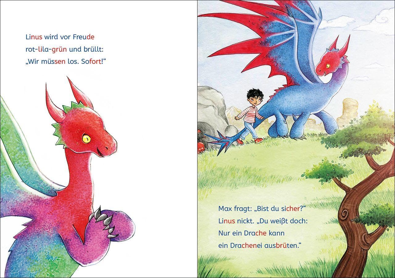 Leselöwen Lesetraining 1. Klasse - Das geheimnisvolle Drachenei - Image 5