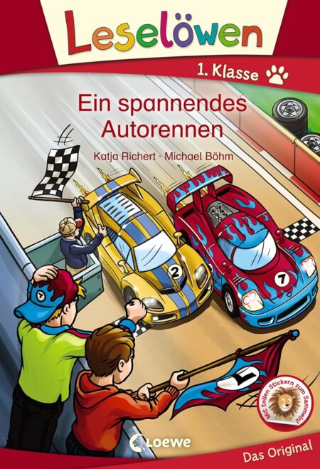 Leselöwen 1. Klasse - Ein spannendes Autorennen