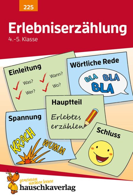 Erlebniserzählung. Aufsatz 4./5. Klasse
