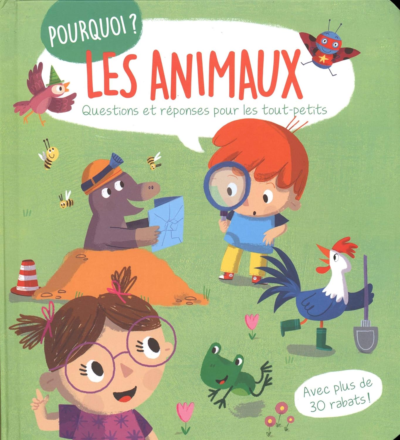 Les animaux: Questions et réponses pour les tout-petits