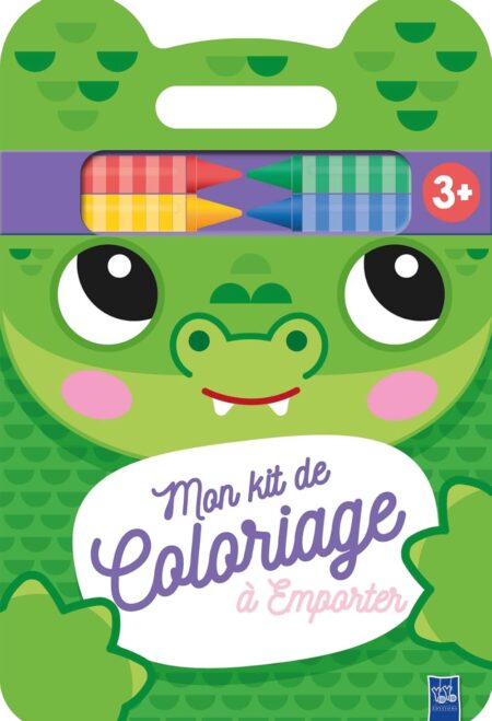 3+ Crocodile coloriage