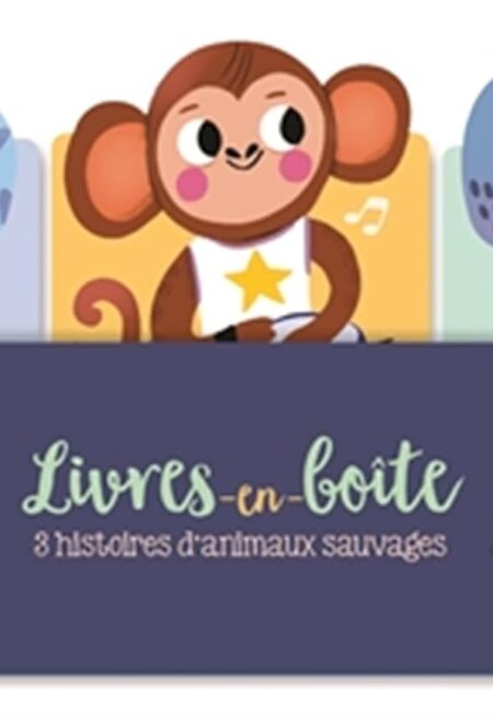 Livres-en-boîte: 3 histoires d'animaux sauvages
