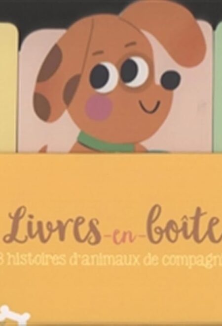 3 histoires d'animaux de compagnie - Livres en boite
