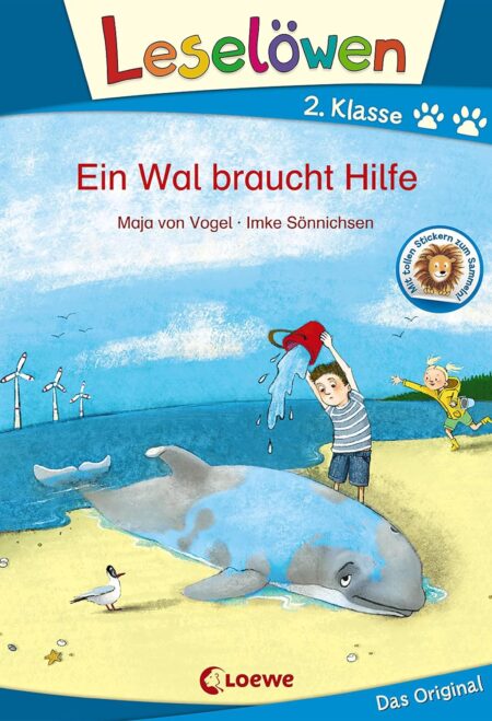 Leselöwen 2. Klasse - Ein Wal braucht Hilfe: Erstlesebuch für Kinder ab 6 Jahre