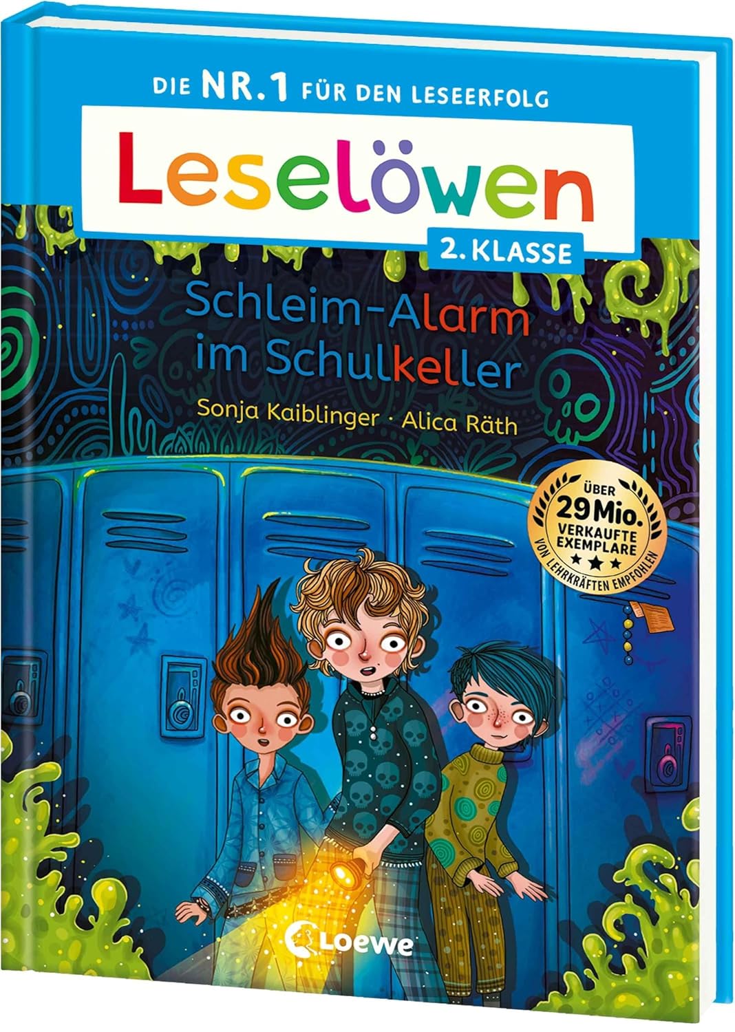 Leselöwen 2. Klasse - Schleim-Alarm im Schulkeller