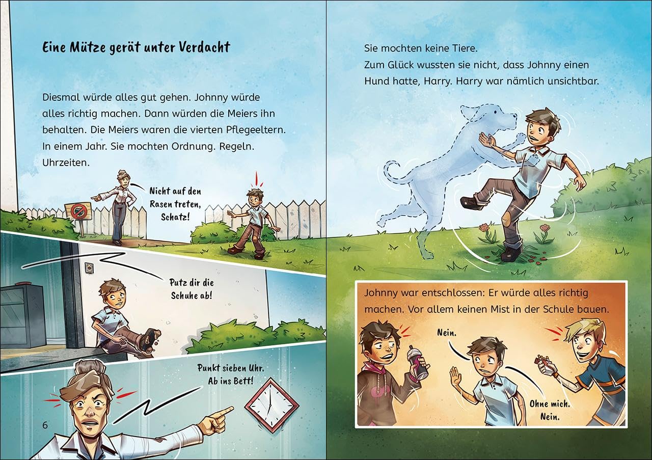 Leselöwen 3. Klasse - Dem Autoknacker auf der Spur: Die Nr. 1 für den Leseerfolg - Mit Leselernschrift ABeZeh - Lesespaß für - Image 2