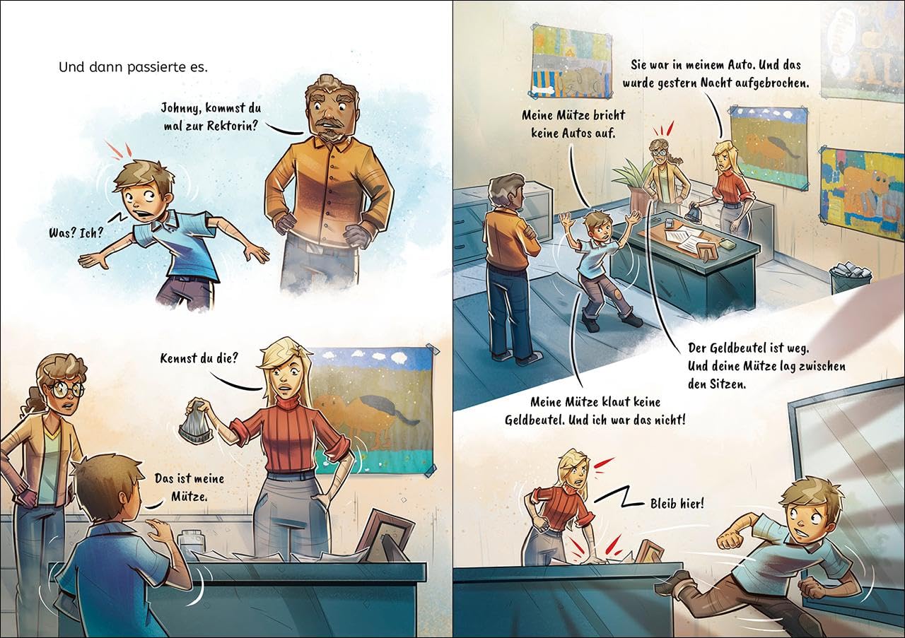 Leselöwen 3. Klasse - Dem Autoknacker auf der Spur: Die Nr. 1 für den Leseerfolg - Mit Leselernschrift ABeZeh - Lesespaß für - Image 3