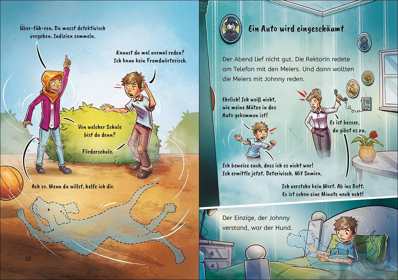 Leselöwen 3. Klasse - Dem Autoknacker auf der Spur: Die Nr. 1 für den Leseerfolg - Mit Leselernschrift ABeZeh - Lesespaß für - Image 5