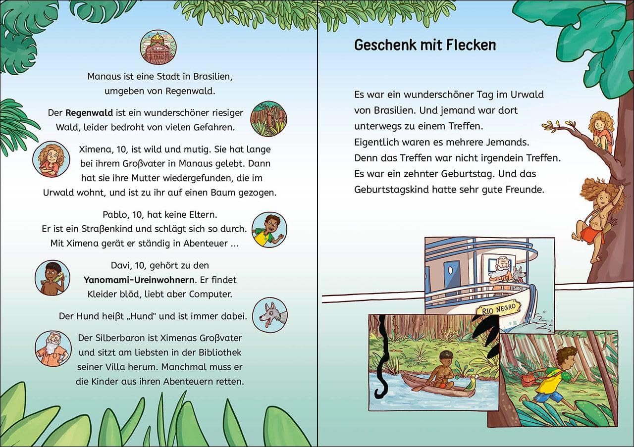 Leselöwen 3. Klasse - Amazonas-Detektive: Gefahr im Regenwald - Image 2