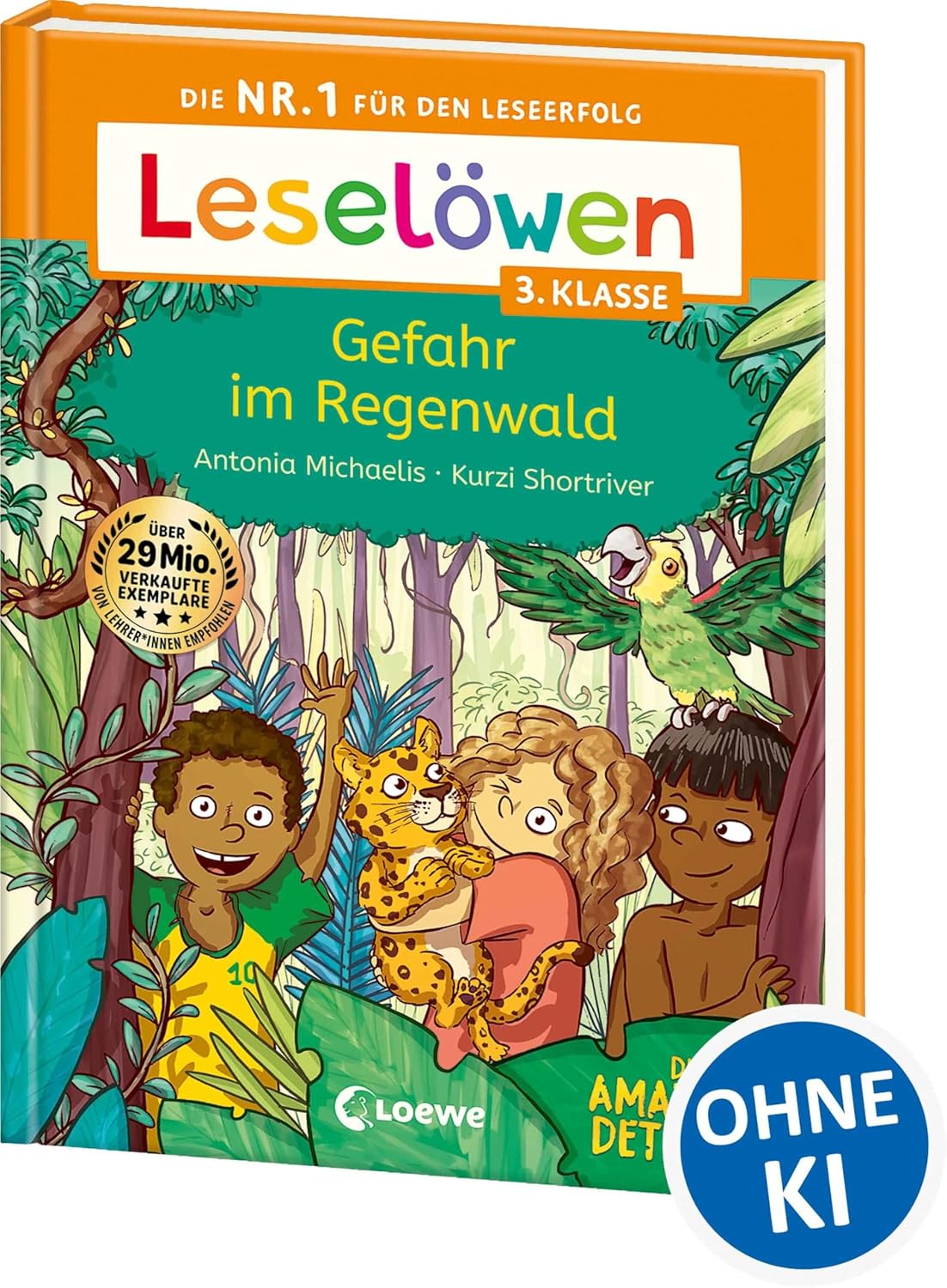 Leselöwen 3. Klasse - Amazonas-Detektive: Gefahr im Regenwald