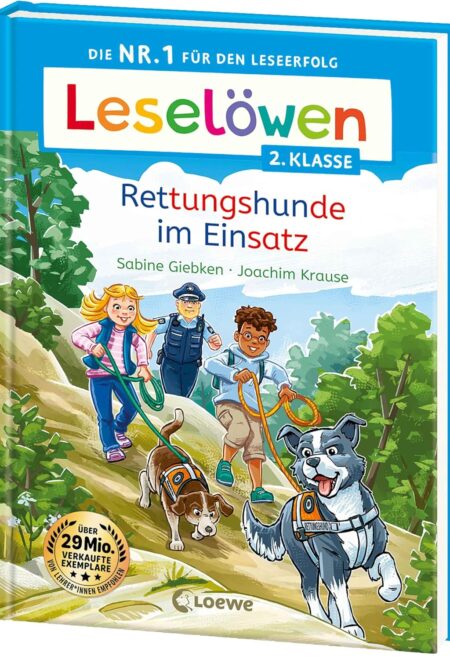 Leselöwen 2. Klasse - Rettungshunde im Einsatz