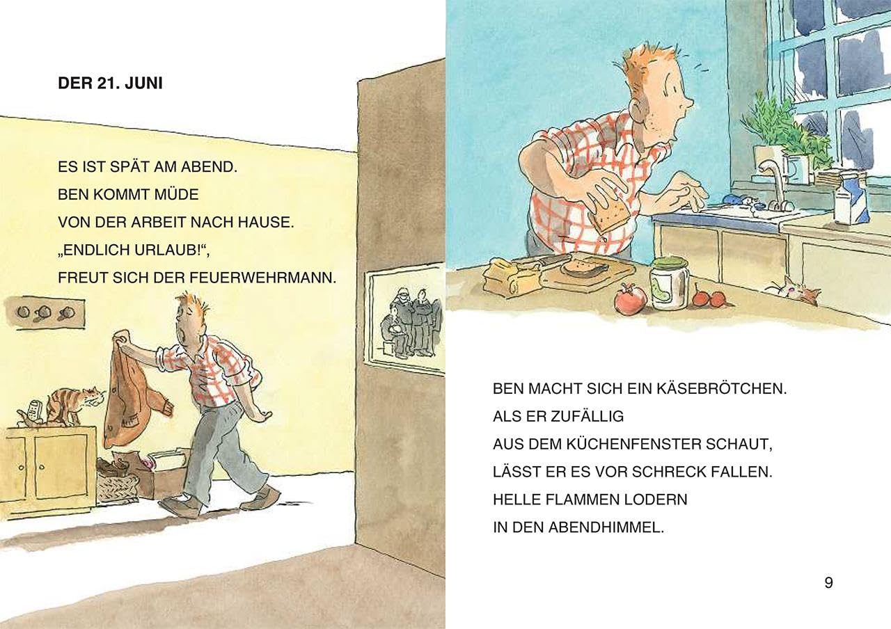 Leselöwen 2. Klasse - Feuerwehrgeschichten: Großbuchstabenausgabe - Image 3