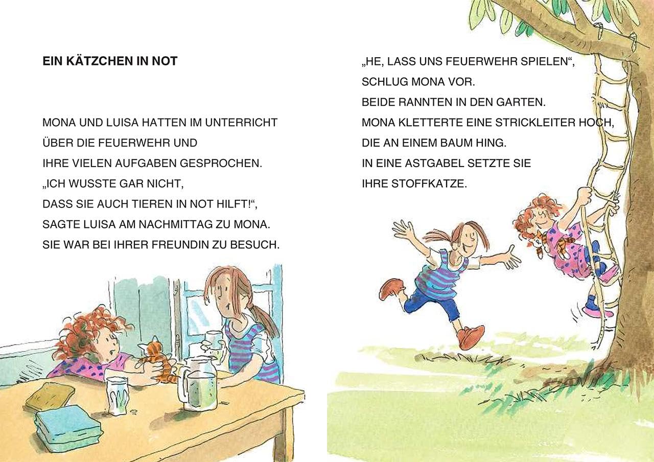 Leselöwen 2. Klasse - Feuerwehrgeschichten: Großbuchstabenausgabe - Image 5