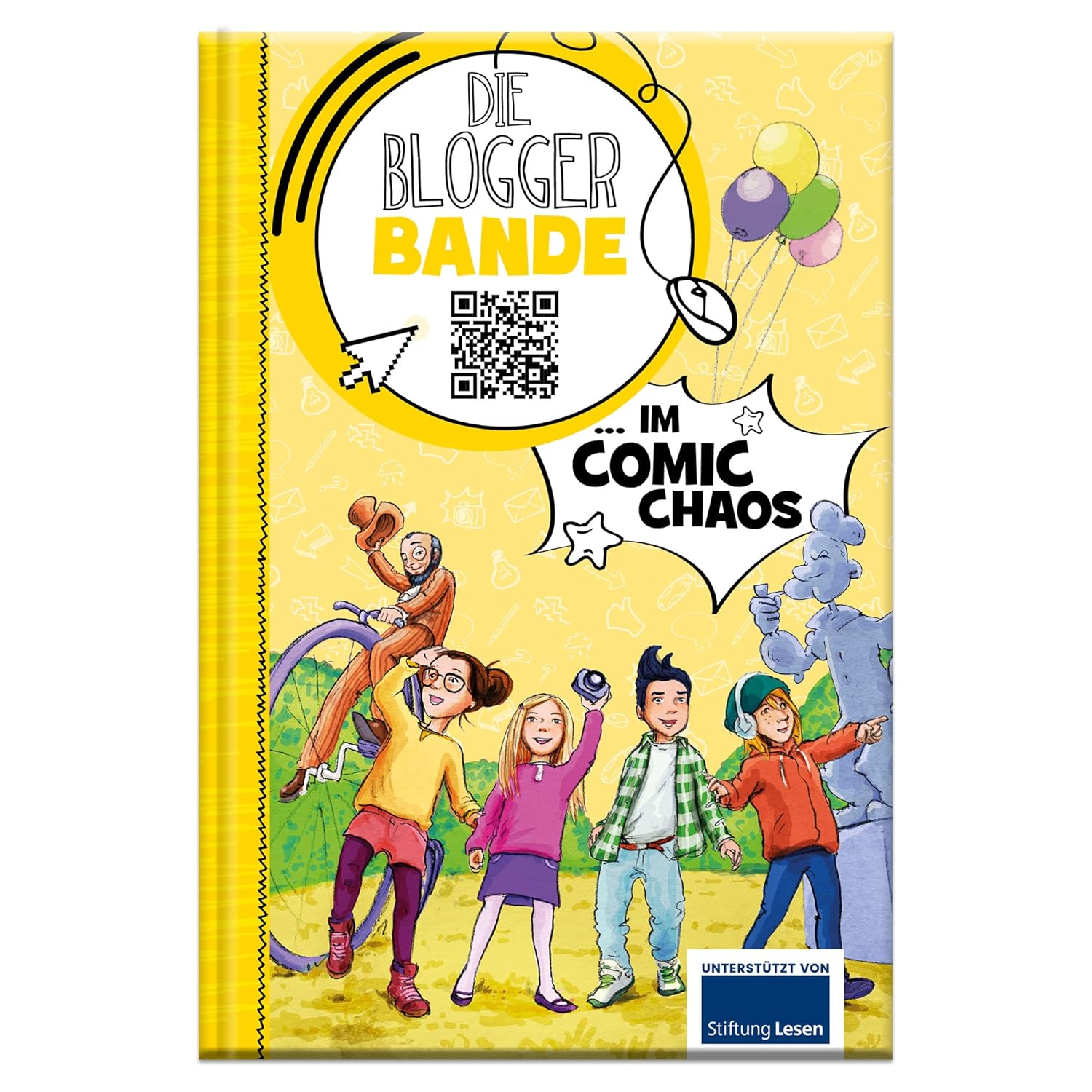 Die Bloggerbande im Comic-Chaos: Detektiv Comic-Roman für Kinder ab 7