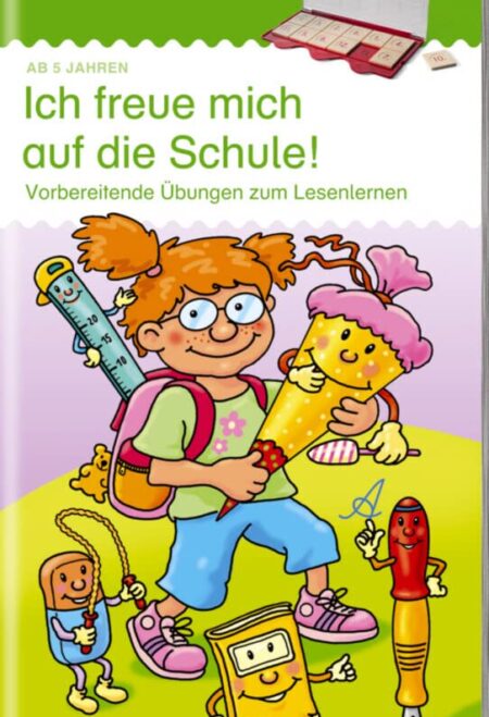 miniLÜK Ich freue mich auf die Schule 1: Vorbereitende Übungen zum Lesenlernen