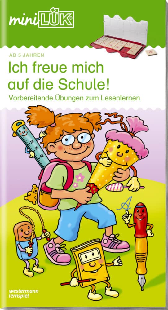 miniLÜK Ich freue mich auf die Schule 1: Vorbereitende Übungen zum Lesenlernen