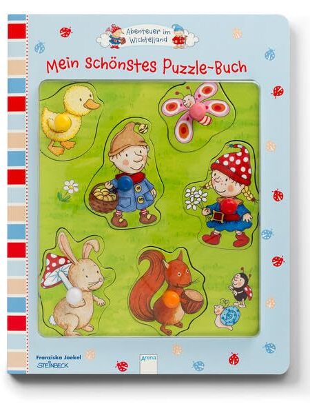 Abenteuer im Wichtelland. Mein schönstes Puzzle-Buch