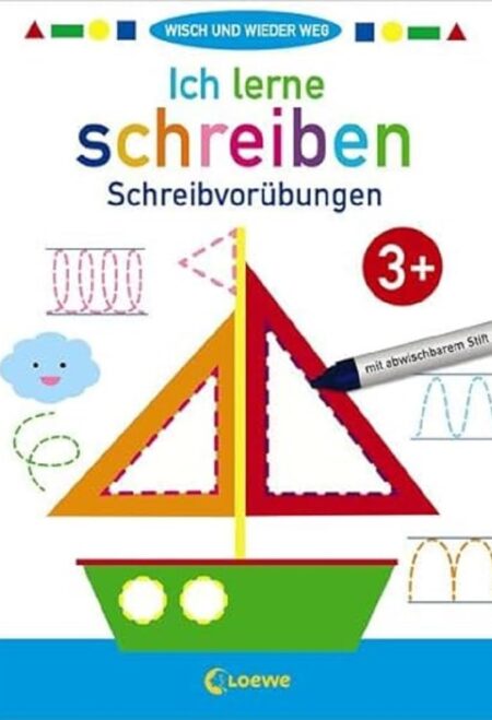 Wisch und wieder weg - Ich lerne schreiben 3+