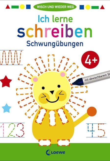 Wisch und wieder weg - Ich lerne schreiben 4+