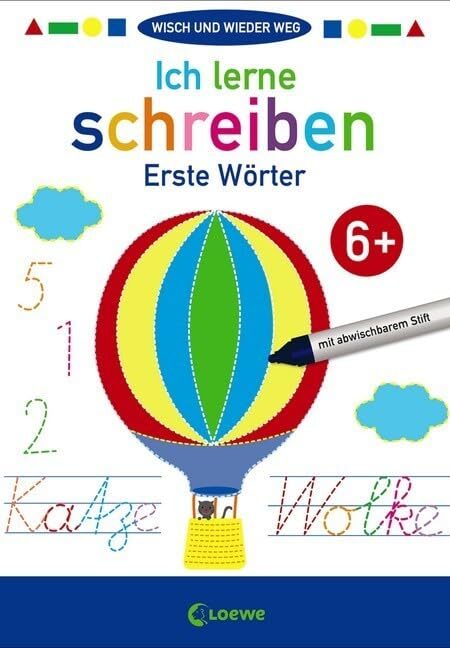 Wisch und wieder weg - Ich lerne schreiben 6+