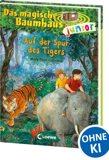 Das magische Baumhaus junior - Auf der Spur des Tigers: Band 17