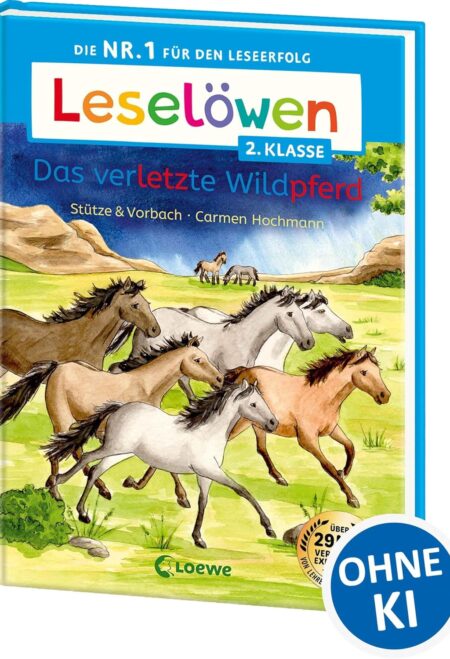 Leselöwen 2. Klasse - Das verletzte Wildpferd