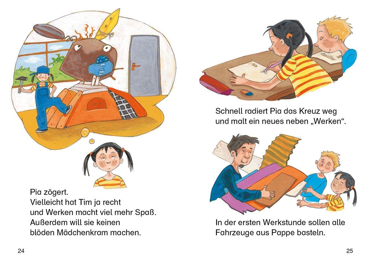 Leselöwen - Das Original - 7-Minuten-Geschichten zum Lesenlernen - Das Beste für Mädchen: Erstlesebuch für Kinder ab 6 Jahre - Image 3