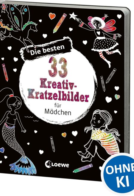 Die besten 33 Kreativ-Kratzelbilder für Mädchen