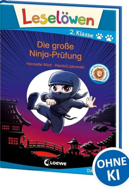 Leselöwen 2. Klasse - Die große Ninja-Prüfung: Erstlesebuch für Kinder ab 7 Jahre