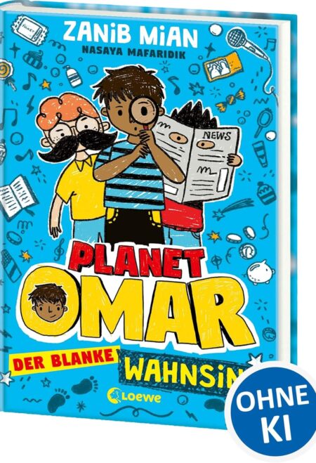 Planet Omar - Der blanke Wahnsinn: Lustiger Comic-Roman für Jungen und Mädchen ab 8 Jahre