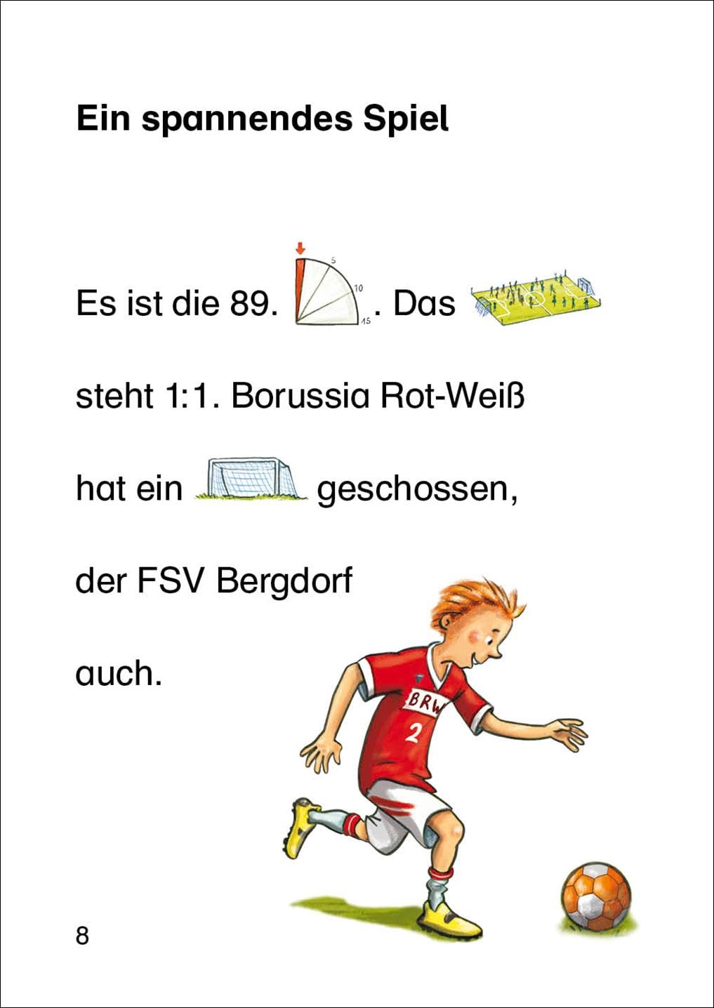 Bildermaus - Mit Bildern Englisch lernen - Fußballgeschichten - Football Stories: Ideal für die Vorschule und Leseanfänger ab 5 Jahre - Image 2