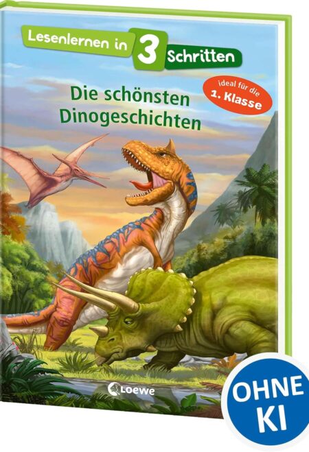 Lesenlernen in 3 Schritten - Die schönsten Dinogeschichten