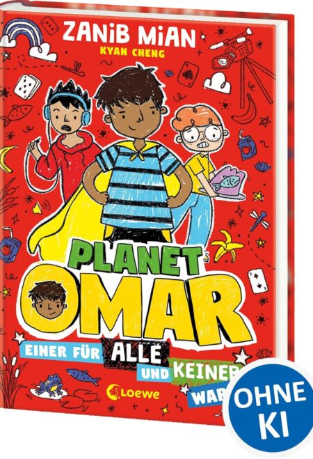 Planet Omar (Band 4) - Einer für alle und keiner war's: Lustiger Comic-Roman für Kinder ab 8 Jahren