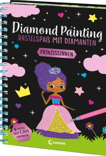 Diamond Painting - Bastelspaß mit Diamanten - Prinzessinnen
