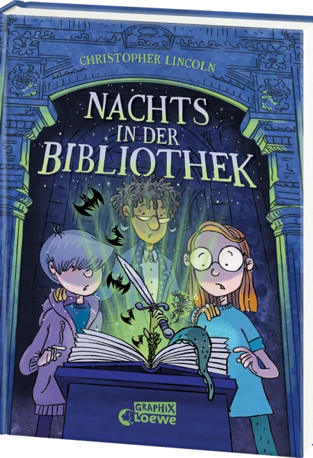 Nachts in der Bibliothek