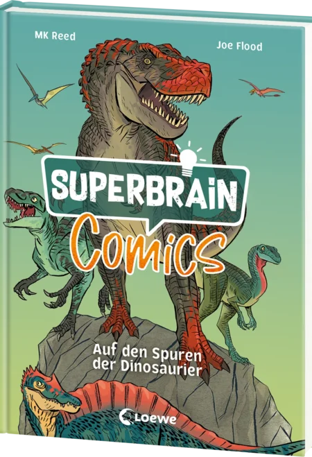 Superbrain-Comics - Auf den Spuren der Dinosaurier