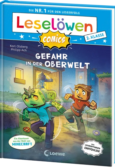 Leselöwen Comics 2. Klasse - Gefahr in der Oberwelt
