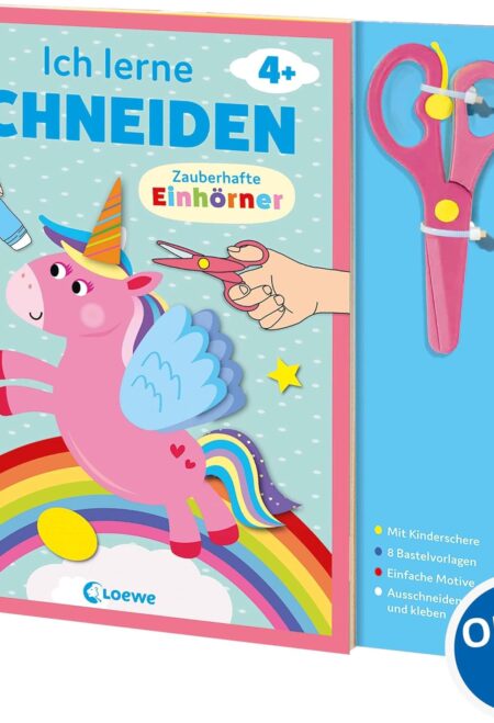 Ich lerne schneiden - Zauberhafte Einhörner