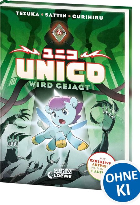 Unico is being hunted (Volume 2): Even more exciting than before! - The unique journey full of fantastic adventures, magic, and friendship continues - The manga classic retold for children aged 8 and up.