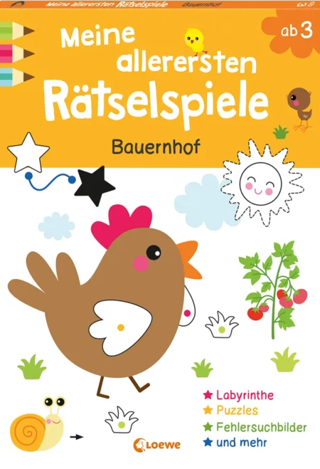 Meine allerersten Rätselspiele - Bauernhof