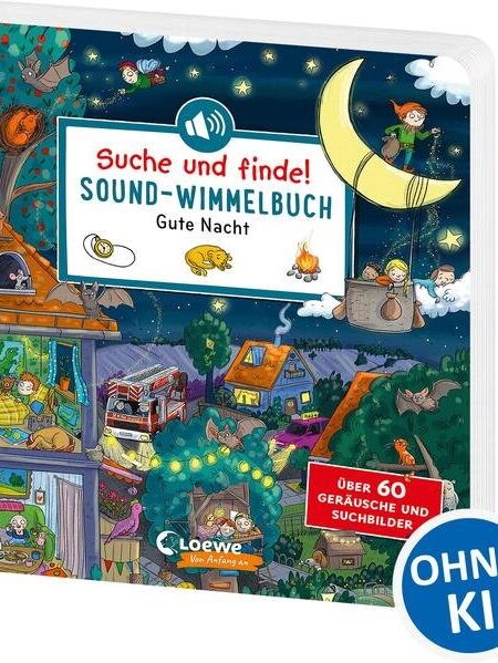 Suche und finde! Sound-Wimmelbuch - Gute Nacht