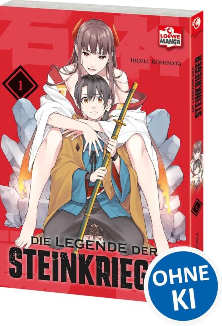 Die Legende der Steinkrieger 01: Fesselndes Fantasy-Epos über Verrat, Macht und eine sagenumwobene Kriegerin aus Stein - Actiongeladener Manga in historischem Setting