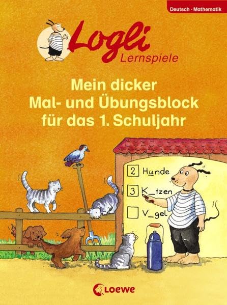 Mein dicker Mal- und Übungsblock für das 1. Schuljahr: Sammelblock