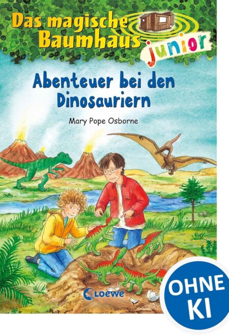 Das magische Baumhaus junior 01 - Abenteuer bei den Dinosauriern