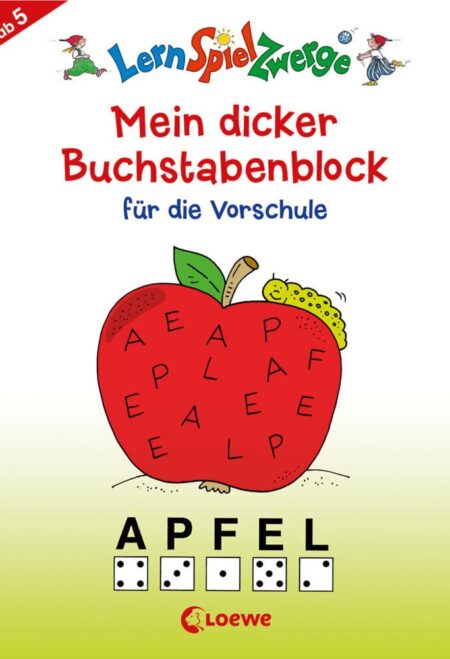 Mein dicker Buchstabenblock für die Vorschule