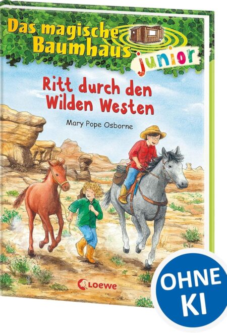 Das magische Baumhaus junior 10 - Ritt durch den Wilden Westen: Band 10